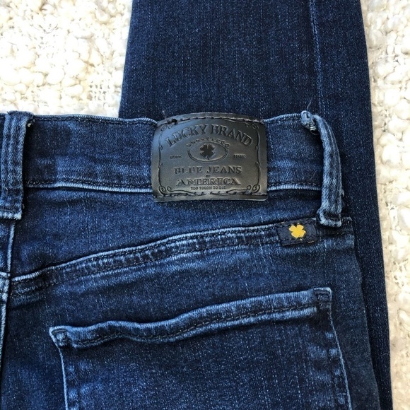 LUCKY Brand Brooke Legging Skinny Blue Jeans 24 - Picture 4 of 6